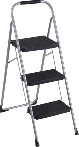 Miniatura 2 de Cosco 11408PBL1E Taburete plegable de tres escalones grandes con empuñadura de goma, platino y OXO Good Grips - Ensaladera grande
