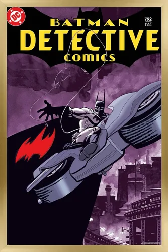 Miniatura 15 de Trends International DC Comics Batman - Póster de Batman Detective Comics #792 Versión enmarcada de caoba