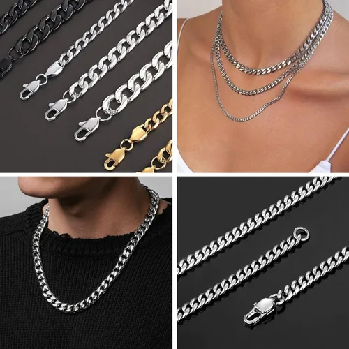 Miniatura 5 de 15 cierres de langosta de 0.630 in de acero inoxidable 316 a granel para collares, pulseras, joyería, manualidades, 15
