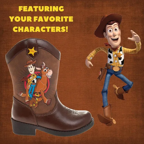 Miniatura 2 de Disney Pixar Toy Story Woody - Botas vaqueras occidentales para niños pequeños