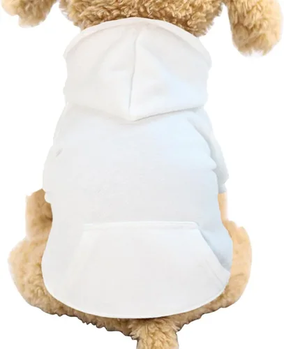 Miniatura 8 de Jecikelon Sudadera con capucha para perro de invierno con bolsillos, ropa cálida para perros pequeños, abrigo de chihuahua, ropa de cachorro y gato