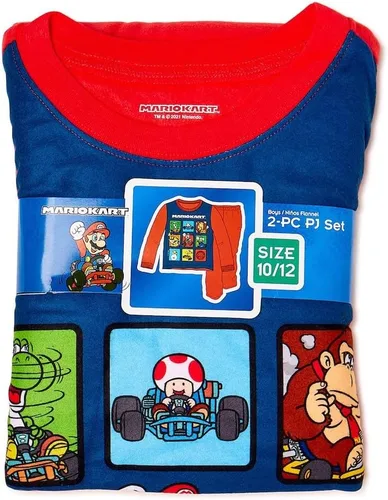 Miniatura 2 de Nintendo Boys Super Mario Brothers 2 Piece Pajamas Sleep Set