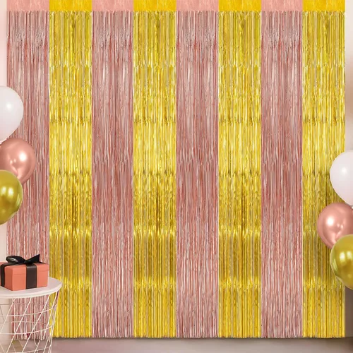 Miniatura 20 de KatchOn, Accesorios para Cabina de Fotos Bola de Discoteca Plateados Paquete de 2 - Decoraciones de Fiesta Discoteca Cortina de Flecos de Papel