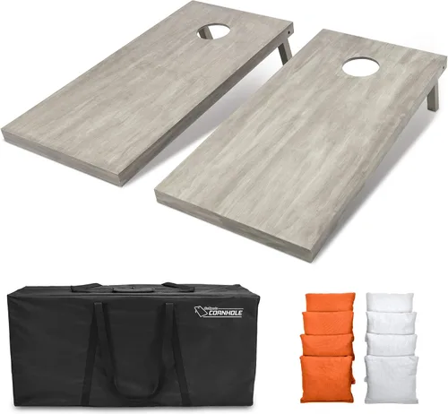 Miniatura 51 de GoSports Juego de tablas de cornhole de madera de tamaño reglamentario de 4 x 2 pies, incluye funda de transporte y bolsas de frijoles