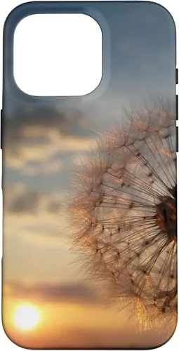 Miniatura 20 de iPhone 16 Beautiful Dandelion Flower Summer Sunset Photography Case