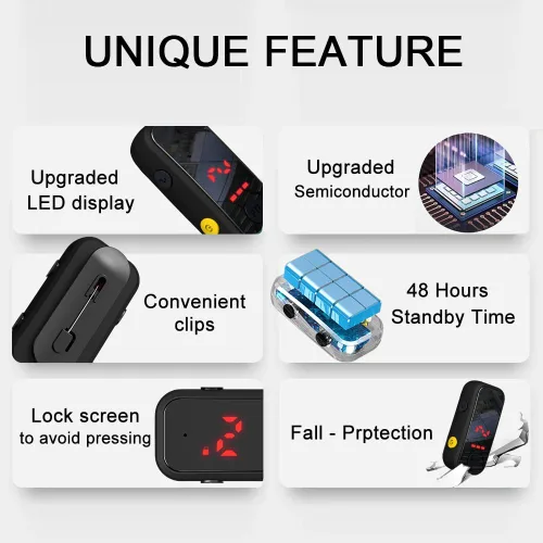 Miniatura 8 de Super Mini Walkie Talkies Pro con impermeable, radio bidireccional con auriculares para adultos, al aire libre, senderismo, béisbol, restaurante