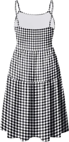 Miniatura 143 de GINKANA Vestido de maternidad sin mangas para mujer, con tirantes ajustables, vestido casual de verano para uso diario o baby shower