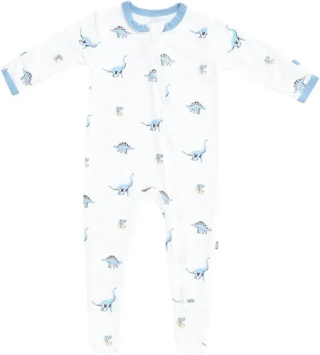 Miniatura 86 de KYTE BABY Pies unisex con cierre de cremallera, rayón hecho de bambú, 0-24 meses