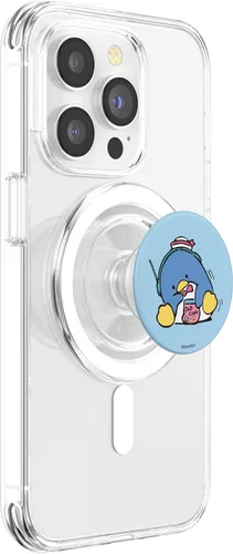Miniatura 4 de Sanrio Tuxedosam Snacks and Music PopSockets PopGrip: agarre intercambiable para teléfonos y tabletas PopSockets MagSafe PopGrip para iPhone