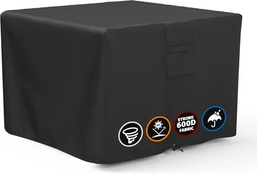 Miniatura 24 de Cubierta de mesa para hoguera Outland Living 401/403 para exteriores, mesa de fuego de gas propano para exteriores, 44 pulgadas, resistente al agua
