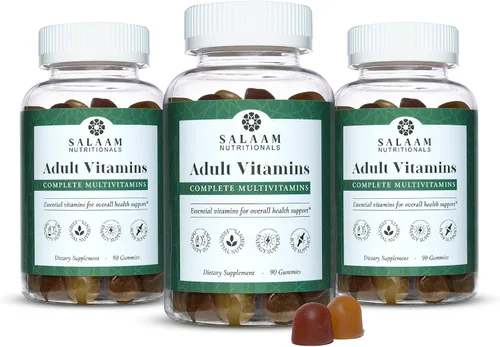 Miniatura 9 de Salaam Nutritionals - Multivitaminas para adultos, gomitas de vitaminas para mujeres y hombres, multivitaminas para adultos con 11 vitaminas