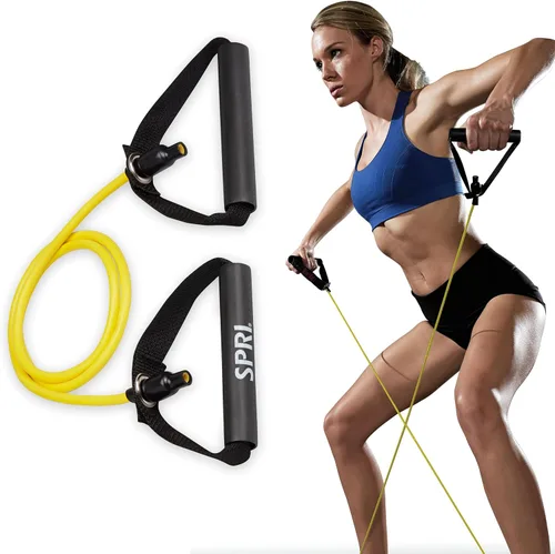 Miniatura 9 de SPRI Xertube Resistance Bands with Handles – All Exercise Cords Sold Separately with Home Gym Workout Fitness Door Anchor Attachment Option