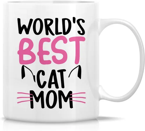 Miniatura 8 de Retreez - Taza Graciosa Show Me Your Kitties Amantes de Gatos, 325 ml, Tazas de Café de Cerámica, Divertidas, Sarcasmo, Sarcasticas, Regalos