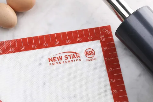 Miniatura 6 de New Star 1029017 - Tapete de silicona antideslizante para repostería, extra grande con medidas, 16 x 26 pulgadas, certificado NSF