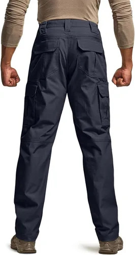 Miniatura 2 de CQR - Pantalones tácticos tipo cargo para hombre, tejido ripstop, resistentes al agua, ligeros, para uso diario, trabajo, senderismo o exteriores