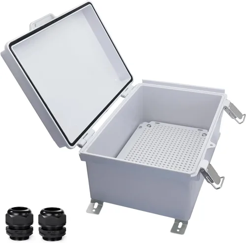 Miniatura 33 de Caja Eléctrica Impermeable a Prueba de Polvo Caja de Conexiones Resistente a la Intemperie IP67 Carcasa de Plástico ABS Caja de Proyecto