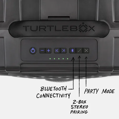 Miniatura 3 de Turtlebox Original Gen 3: Bocina Bluetooth portátil para exteriores – Ultra-sónica (120dB), impermeable (IP67), resistente, a prueba de impactos