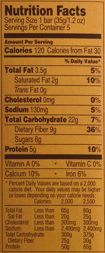 Miniatura 6 de 2 Cajas Trader Joe's - Barras de granola enroladas y chispas de chocolate, 0.32 oz de fibra
