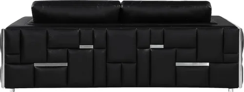 Miniatura 18 de Blackjack Furniture Catania - Moderno juego de sofá de cuero italiano de grano superior para sala de estar con marco de madera dura secada al horno