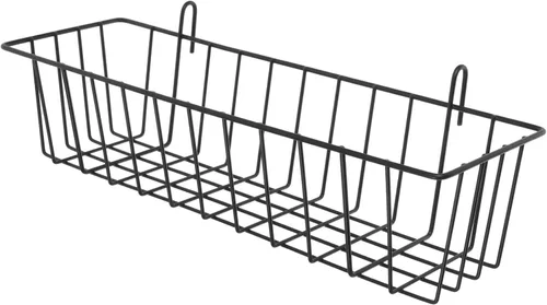 Cesta colgante de hierro, cesta de alambre pequeña, cesta de hierro para cocina, cesta de pared, contenedores de almacenamiento de artículos