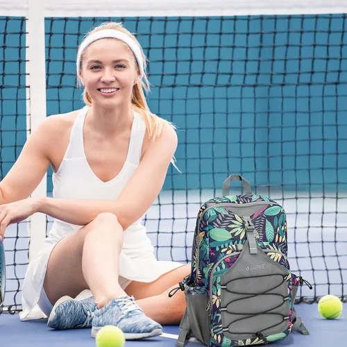 Miniatura 6 de G4Free Bolsa de pickleball para mujeres y hombres, bolsa de pádel para 2 a 4 paletas, regalos para amantes del pickleball