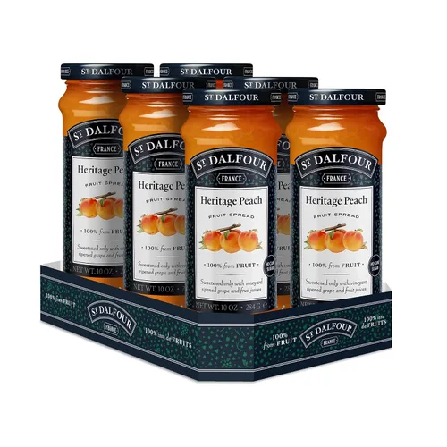 Miniatura 14 de St. Dalfour Untable de frutas de arándanos, 10 onzas, 100% de frutas, sin ingredientes artificiales, sin OMG, sin azúcar de caña, todo natural