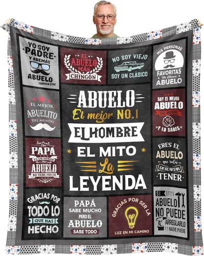 Regalos de Abuelo para el Día del Padre en español, regalos para Abuelo, El Mejor Abuelo Del Mundo, Regalo para Abuelo Dia Del Padre, Regalos para