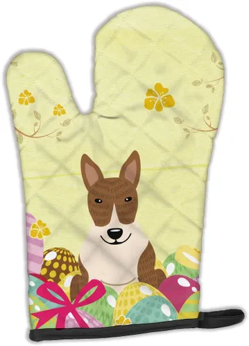 Miniatura 316 de Caroline's Treasures BB2732OVMT Dog House Collection Border Collie - Guante de horno grueso resistente al calor para sartenes calientes y horno