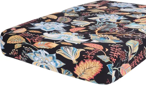 Miniatura 148 de hyha Fundas de cojín estampadas para sofá al aire libre, fundas florales lavables para muebles de patio, exteriores, funda de repuesto para asiento