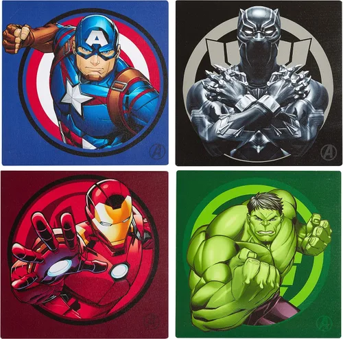 Miniatura 28 de Lienzo decorativo para pared de Marvel Spider-Man (4 piezas)