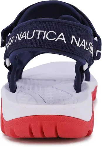 Miniatura 3 de Nautica Sandalias para hombre, zapatos de agua atléticos de punta abierta con correa