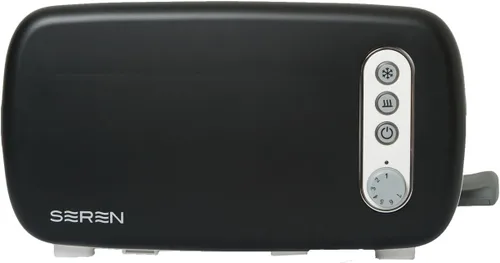 Miniatura 11 de BergHOFF Seren - Tostadora de carga lateral con exterior Cool Touch y bandeja extraíble para migas, color blanco, sin bandeja para servir