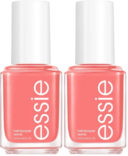 Miniatura 21 de essie Esmalte de uñas de calidad de salón, vegano sin 8, azul aciano, Bikini So Teeny, 0.46 onzas líquidas (paquete de 2)