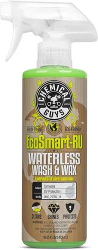 Chemical Guys WAC_707RU_16 EcoSmart - Lavado y cera sin agua listo para usar, seguro para automóviles, camiones, SUV, motocicletas, caravanas y más,