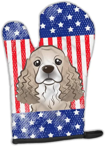 Miniatura 197 de Caroline's Treasures BB4020OVMT Dog House Collection Border Collie - Guante de horno grueso resistente al calor para sartenes calientes y horno