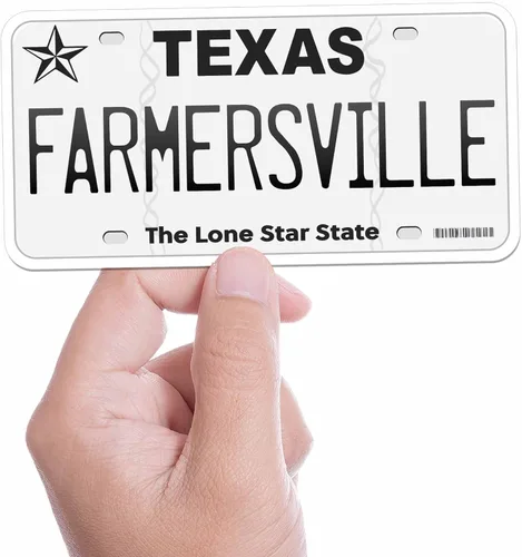 Miniatura 46 de Calcomanía para placa de matrícula de Texas, elige entre más de 50 ciudades de TX, calcomanía para parachoques de Texas para automóvil, calcomanías