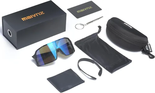 Miniatura 7 de maivnz Gafas de sol de béisbol para hombres y mujeres, protección UV400, gafas deportivas al aire libre para ciclismo, correr, golf, softbol