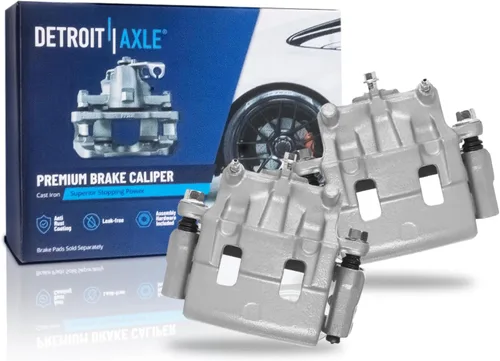 Miniatura 71 de Detroit Axle - Pinza de freno trasera izquierda para Chevrolet Equinox Captiva Sport GMC Terrain Saturn Vue Pontiac Torrent Pinza de freno lateral