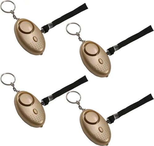 Miniatura 12 de Aicosineg 2 unidades de alarma personal con sonido seguro, alarma personal de seguridad de 120 dB, llavero de alarma de seguridad de emergencia