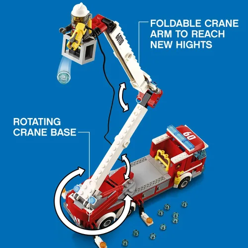Miniatura 4 de LEGO City Estación de Bomberos 60110