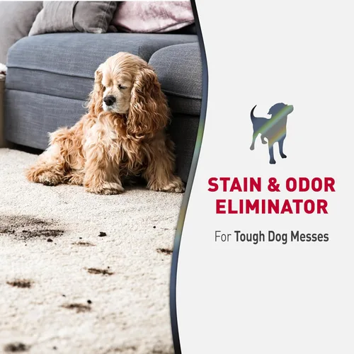 Miniatura 3 de Nature's Miracle Eliminador avanzado de manchas y olores para perros, aroma fresco, fórmula enzimática severa para líos difíciles de mascotas, 1