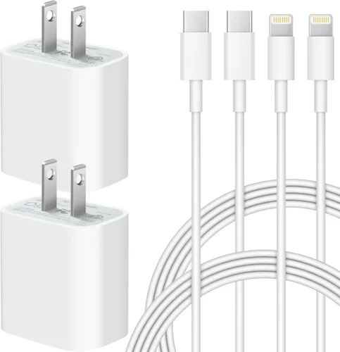 Cargador de iPhone de carga rápida USB C cargador bloque tipo C cargadores cable cargador rápido bloque C cargadores para iPhone 14/14Pro