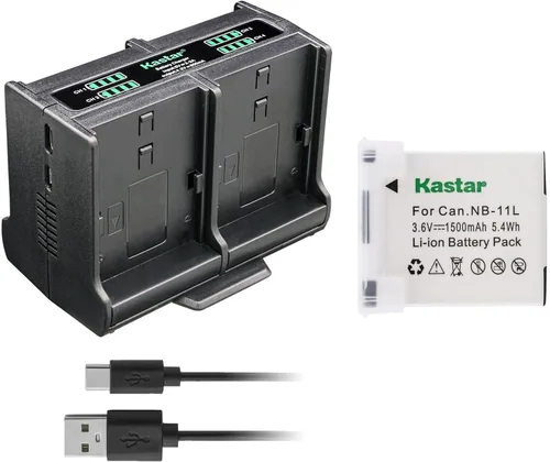 Miniatura 9 de Kastar Cargador de batería cuádruple NB-11L compatible con Canon IXUS 132, IXUS 133, IXUS 135, IXUS 137, IXUS 140, IXUS 145, IXUS 147, IXUS 150
