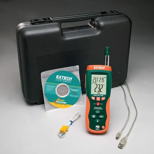 Miniatura 4 de EXTECH HD500 - psicómetro con termómetro infrarrojo 30:1