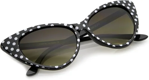 Miniatura 5 de zeroUV - Lentes de sol para mujer diseño retro de grandes ojos de gato 2126 pulgadas