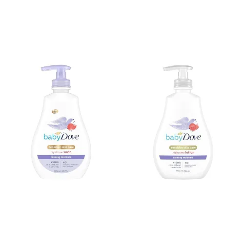 Baby Dove Cuidado de la piel sensible Baby Wash Calmante Humedad para un baño calmante Lavado de baño Hipoalergénico y sensible Cuidado de la piel