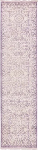 Miniatura 73 de Unique Loom Diseño tradicional clásico intrincado con detalles vintage envejecidos, alfombra de área, 3 pies 3 pulgadas x 5 pies 3 pulgadas, gris