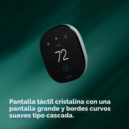 Miniatura 8 de ecobee Termostato inteligente mejorado, termostato Wifi programable, funciona con Siri, Alexa, Google Assistant, certificado Energy Star, hogar