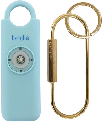 She’s Birdie – La alarma de seguridad personal original para mujeres por mujeres – Sirena fuerte, luz estroboscópica y llavero en una variedad de