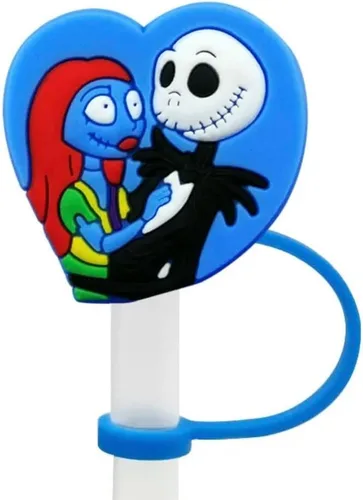 Miniatura 3 de Paquete de 6 tapas para pajitas de 10 mm compatibles con vasos de 30 onzas y 40 onzas de Stanley (paquete de Halloween)